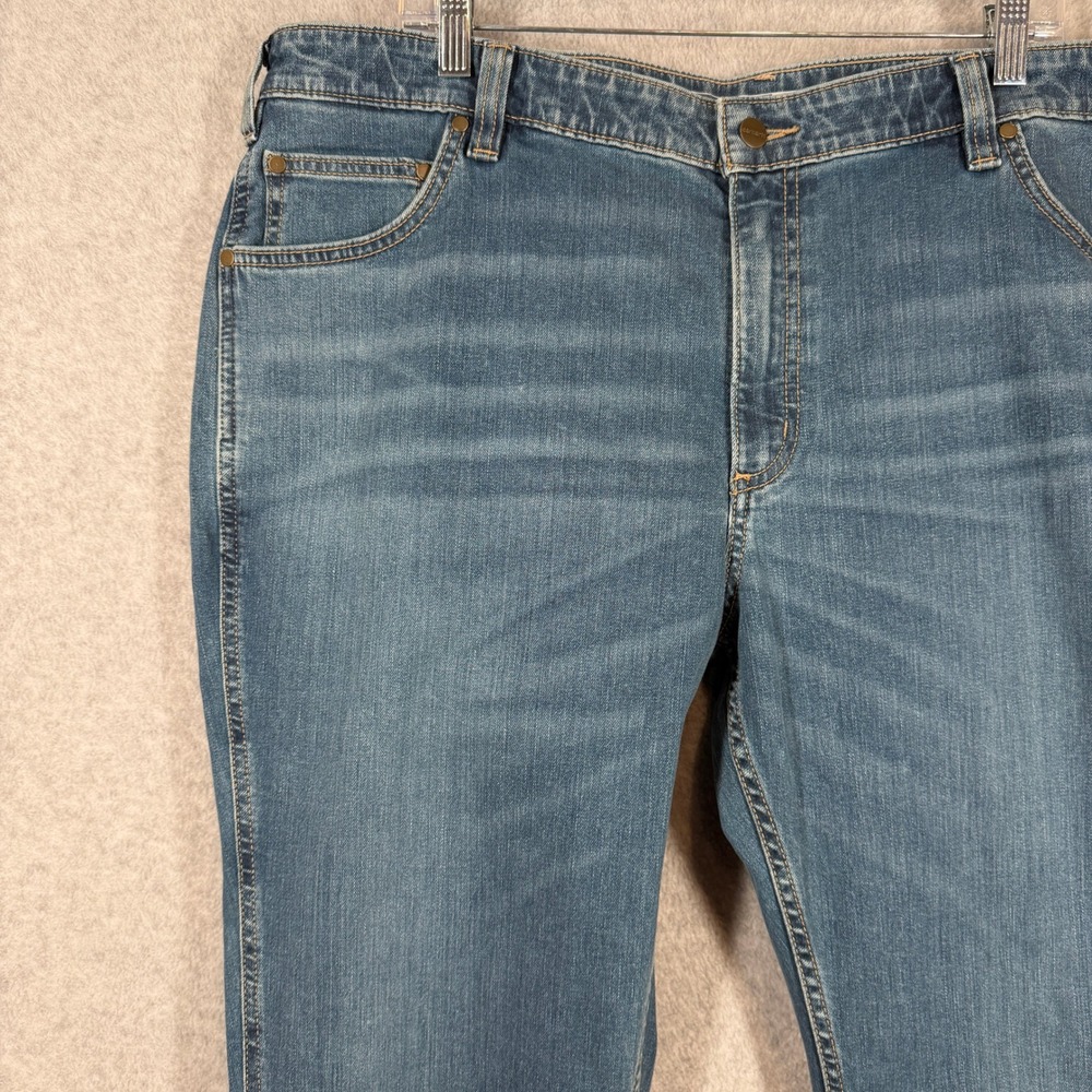 Carhartt Jeans Men 42x32 Blue BD6570-M Slim Fit Stretch Denim Workwear Pant